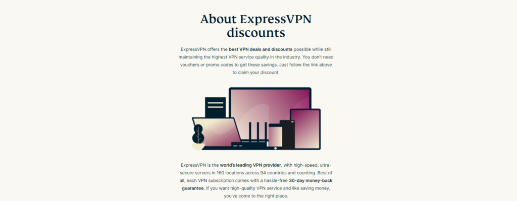 About ExpressVPN discounts