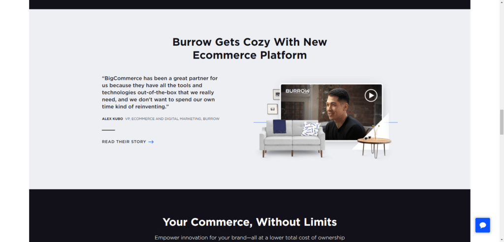 Burrow Gets Cozy With New Ecommerce Platform