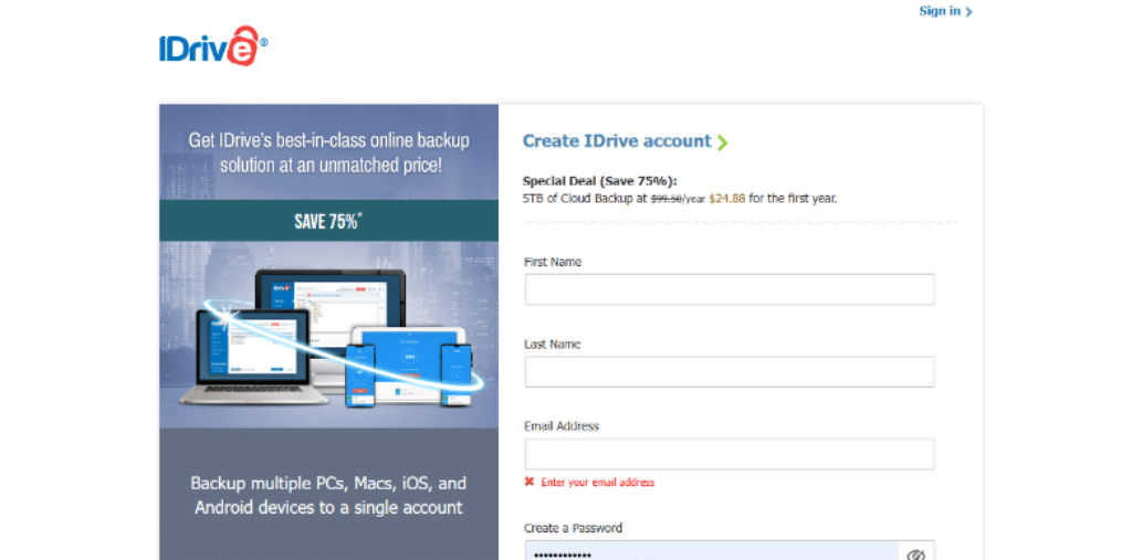 IDrive Promo Code in 2023: Get a 75% Discount on Online Backup