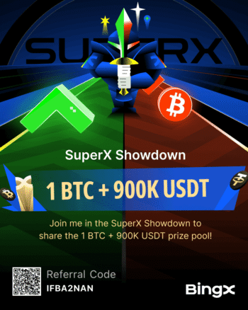 BingX Referral Code is IFBA2NAN – Save 5% on Trading Fees & 1 BTC+900K USDT Prize Pool